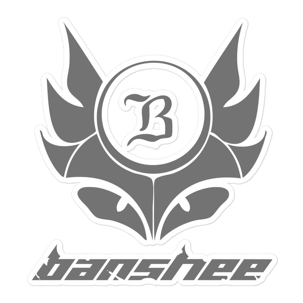 Banshee Stealth Black Creature Logo - Sticker