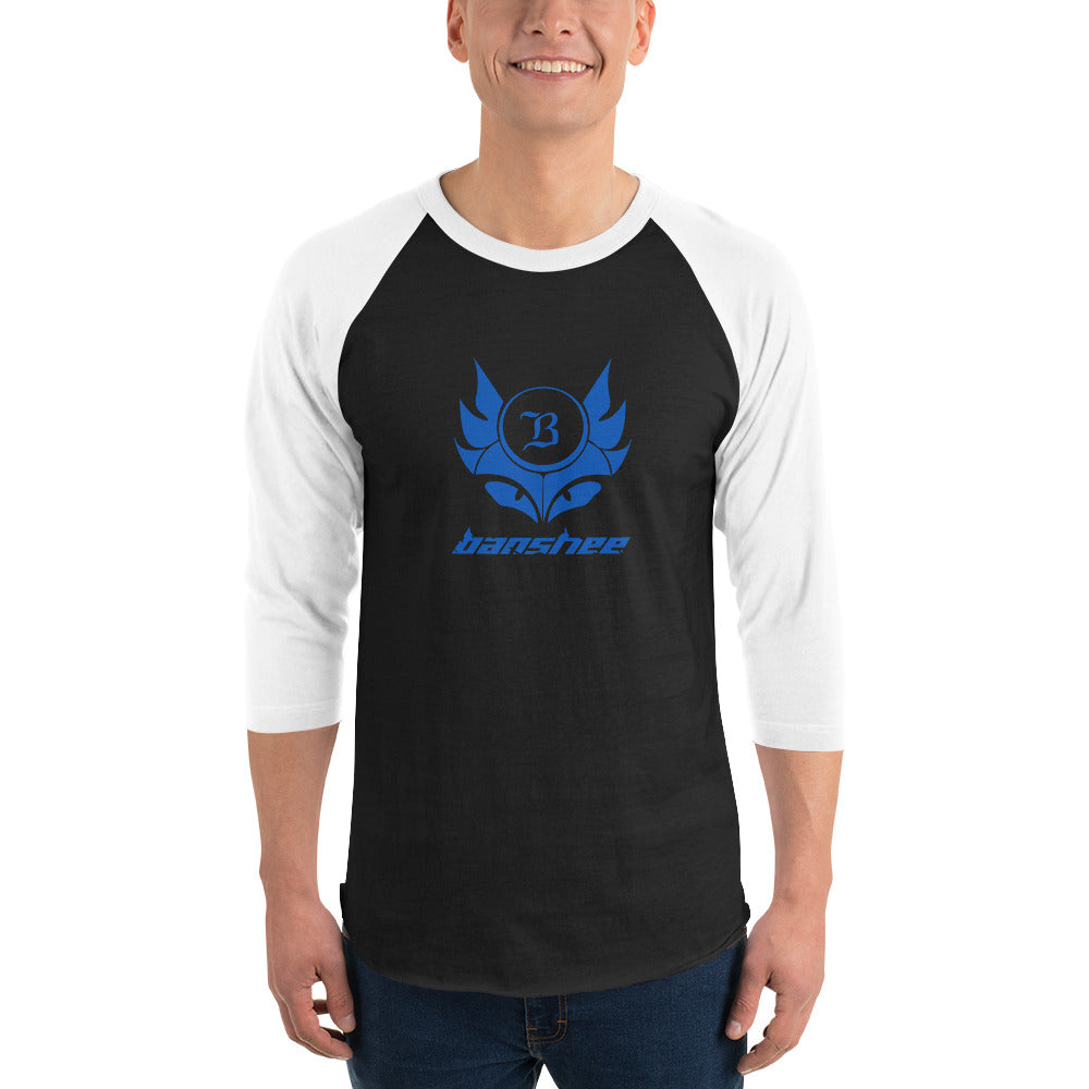 Banshee Blue Creature 3/4 sleeve shirt