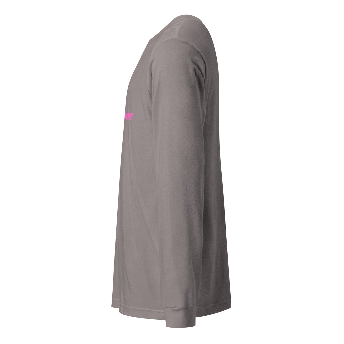 Banshee Linear Pink - Long Sleeve Tee