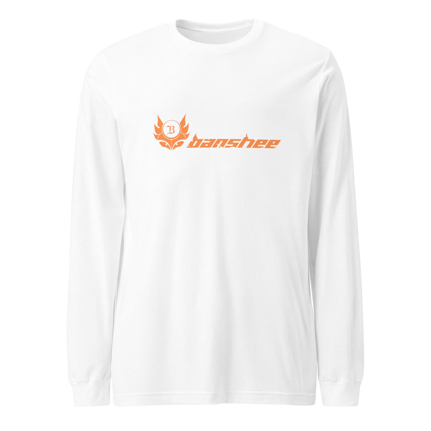 Banshee Linear Orange - Long Sleeve Tee