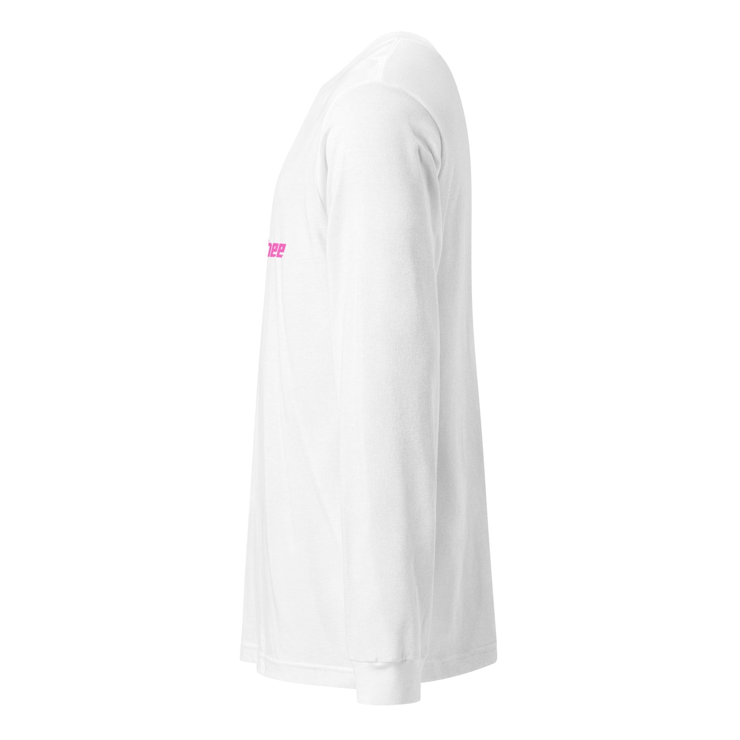 Banshee Linear Pink - Long Sleeve Tee
