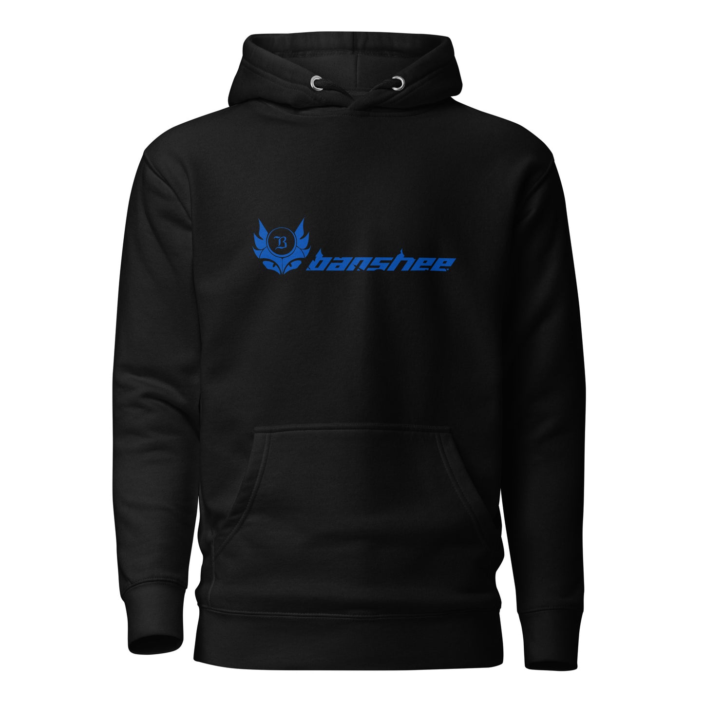 Banshee Blue Linear Logo - Hoodie