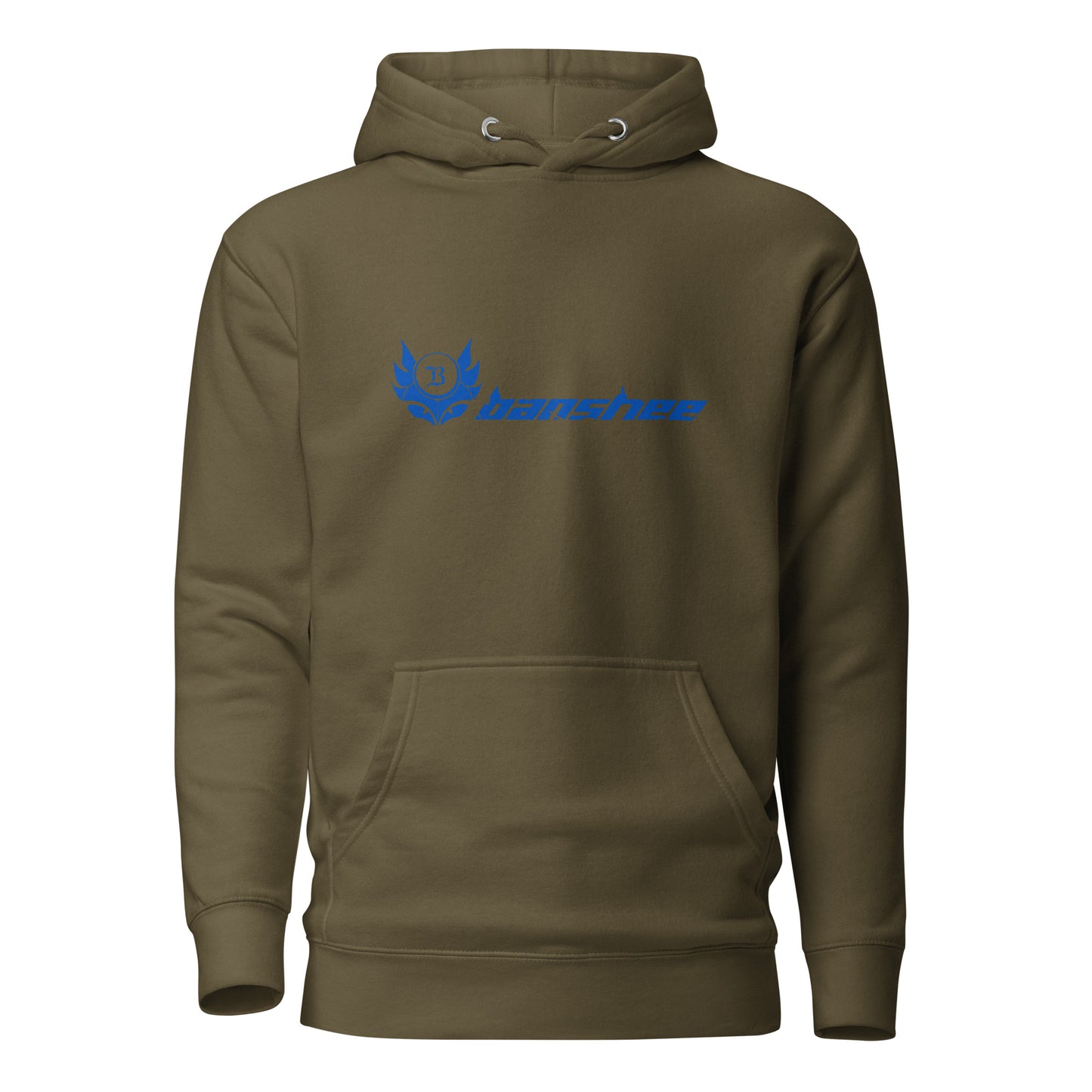 Banshee Blue Linear Logo - Hoodie