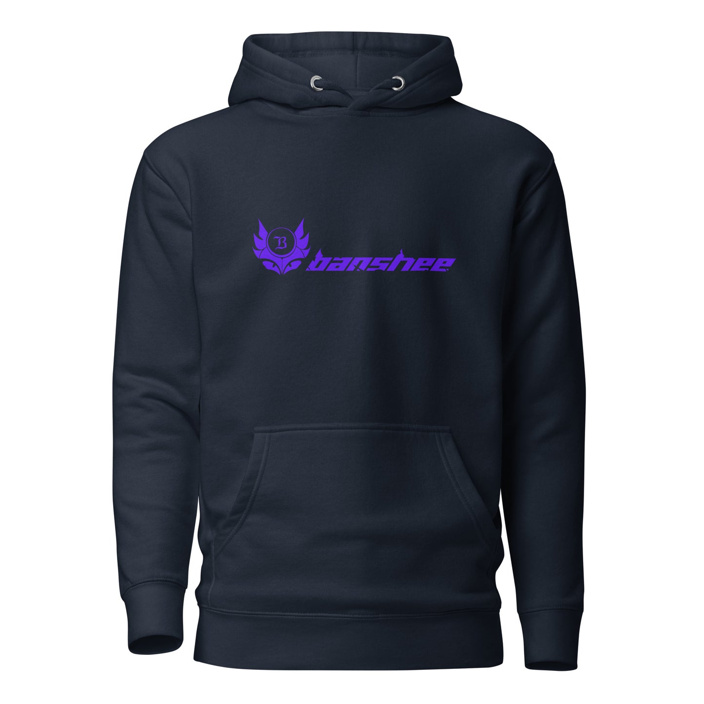 Banshee Purple Linear Logo - Hoodie