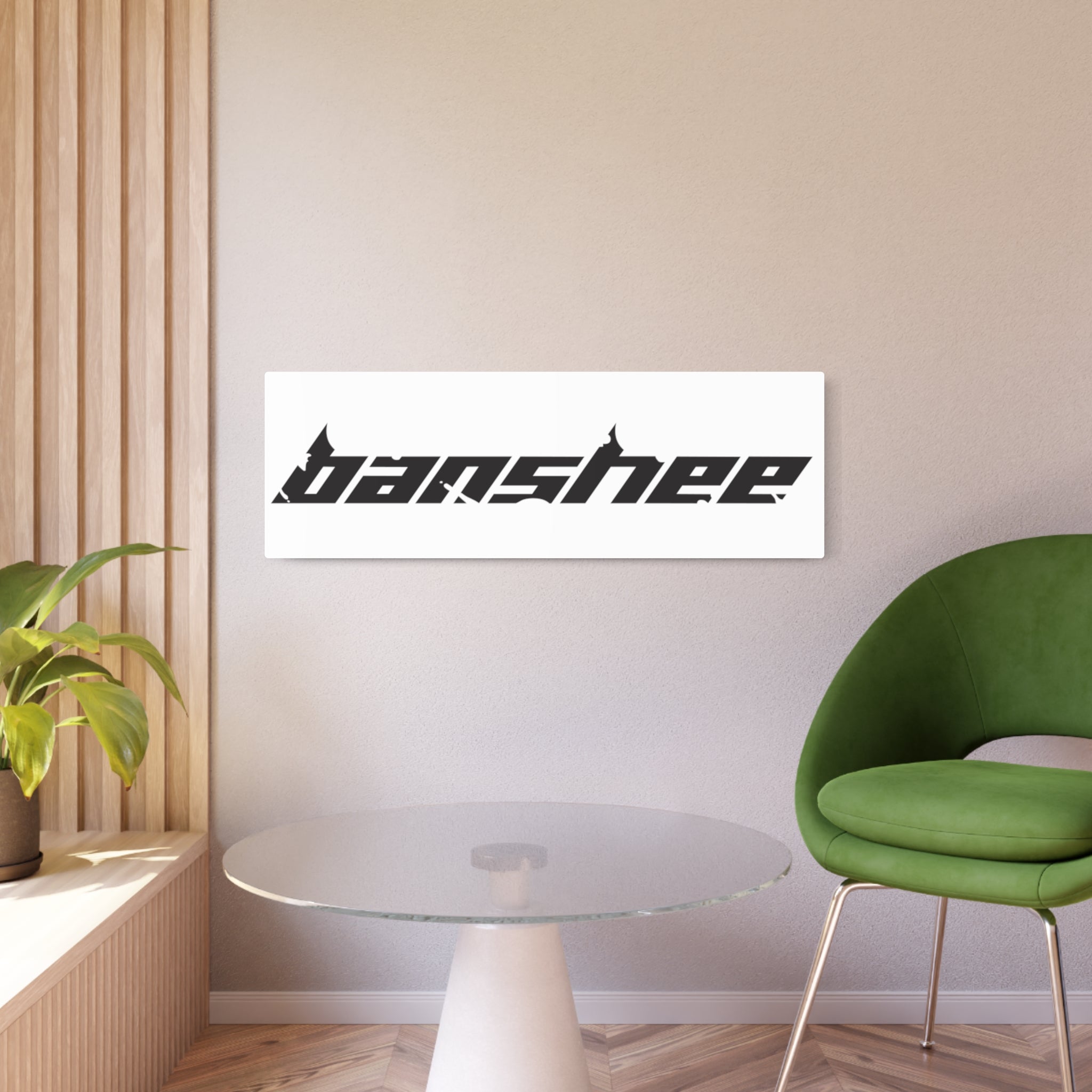 Banshee Sign Banshee Promotional Metal Art Sign – Banshee Bikes Apparel Shop
