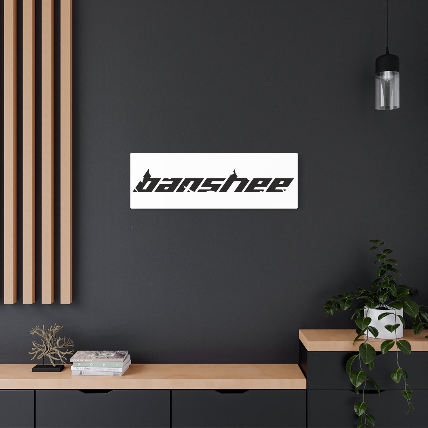 Banshee Promotional Metal Art Sign