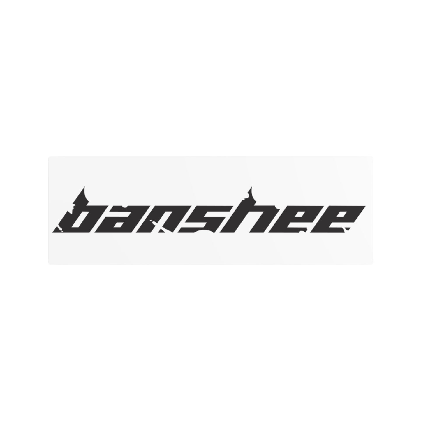 Banshee Promotional Metal Art Sign