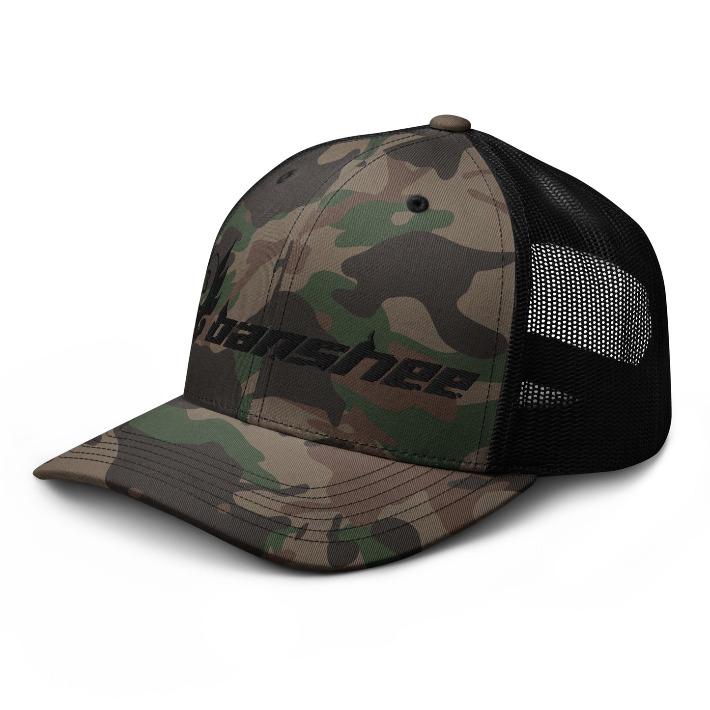 Camouflage trucker hat