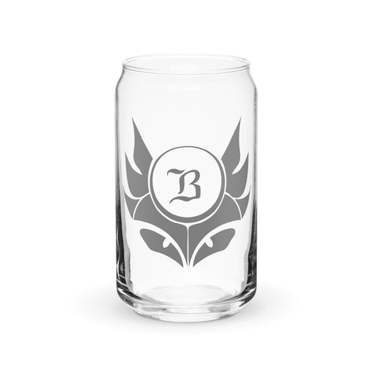 Banshee Logo - Can-shaped glass