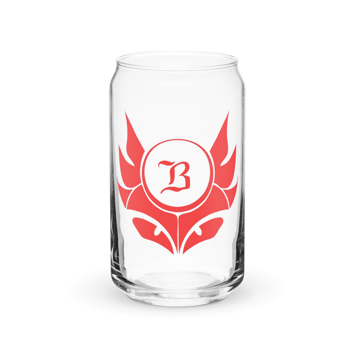 Banshee Logo - Can-shaped glass