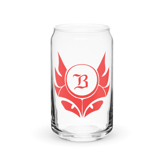 Banshee Logo - Can-shaped glass