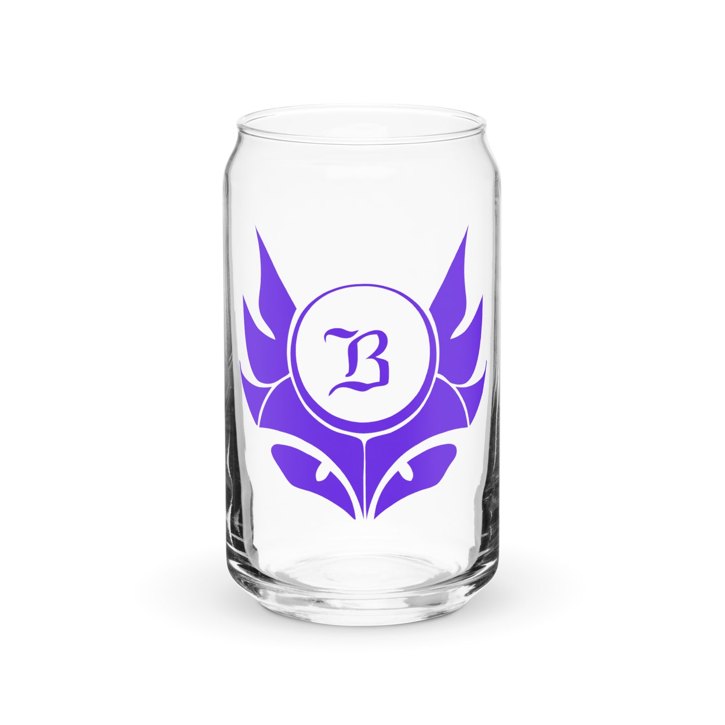 Banshee Logo - Can-shaped glass