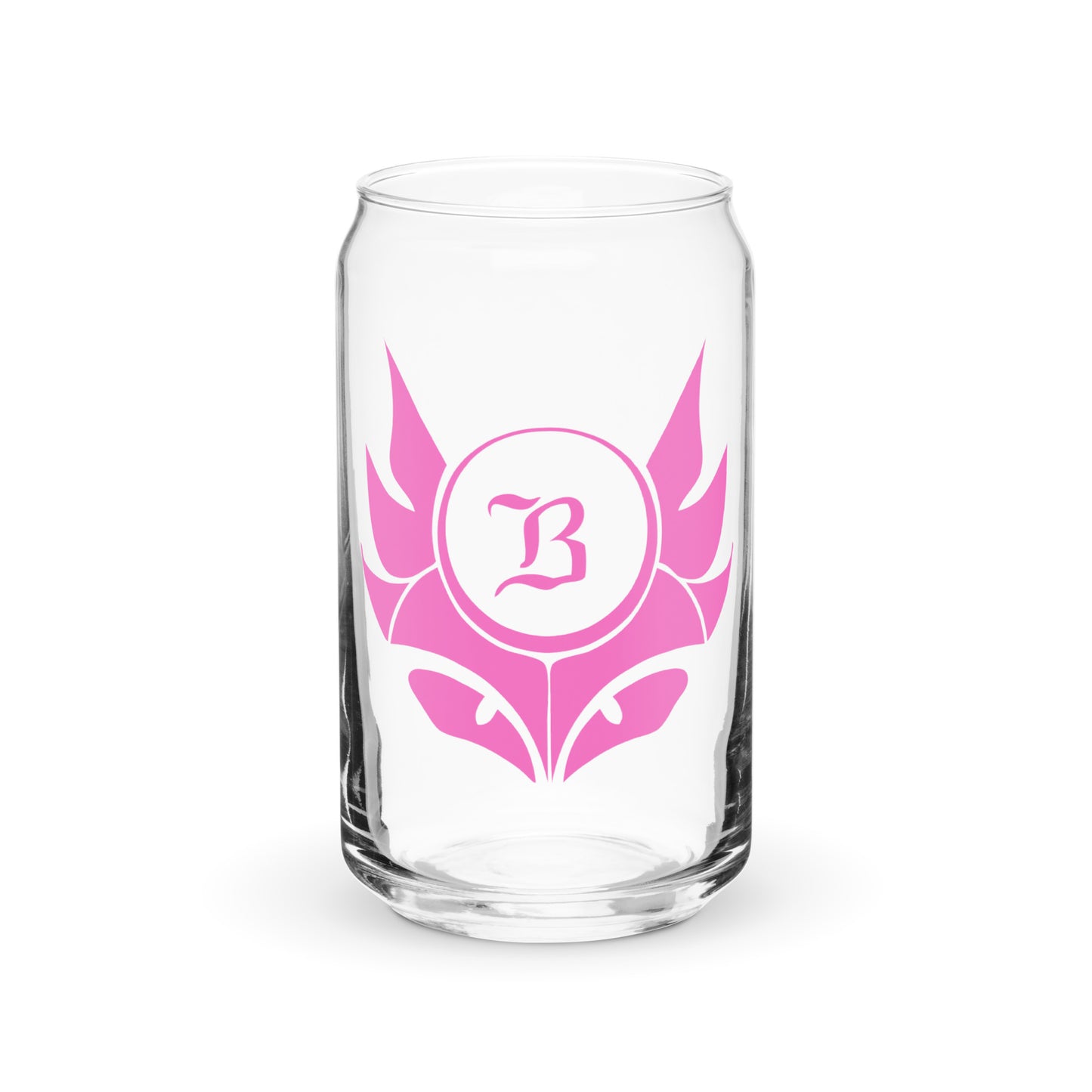 Banshee Logo - Can-shaped glass