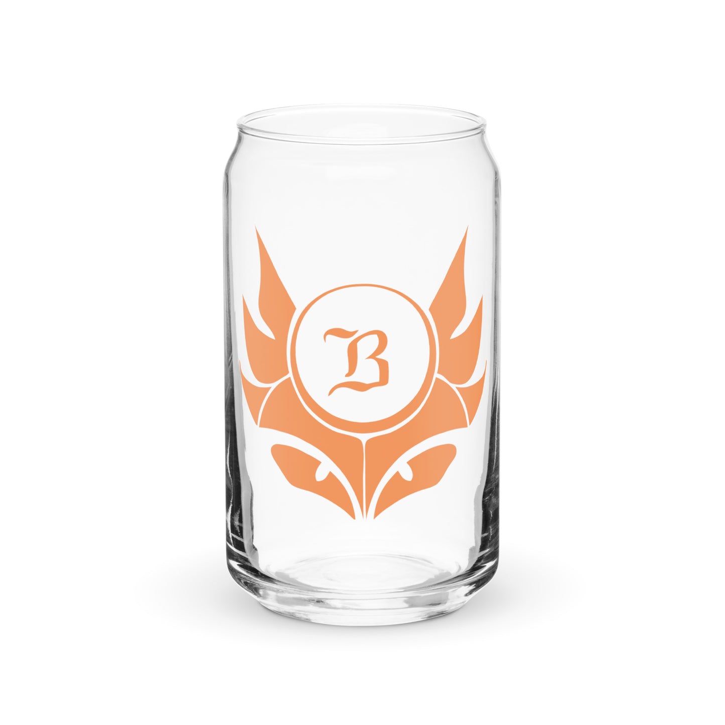 Banshee Logo - Can-shaped glass