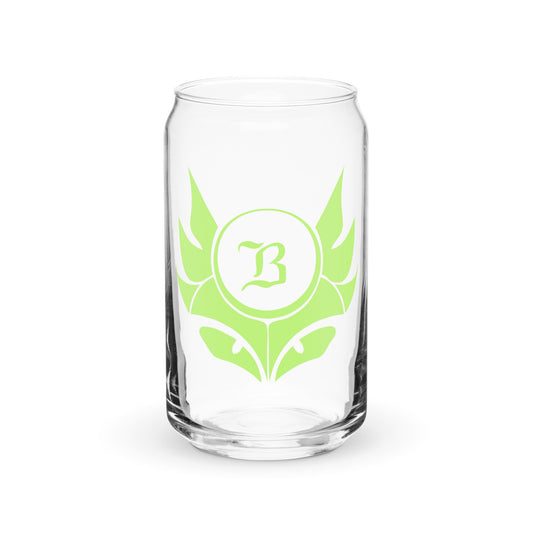 Banshee Logo - Can-shaped glass