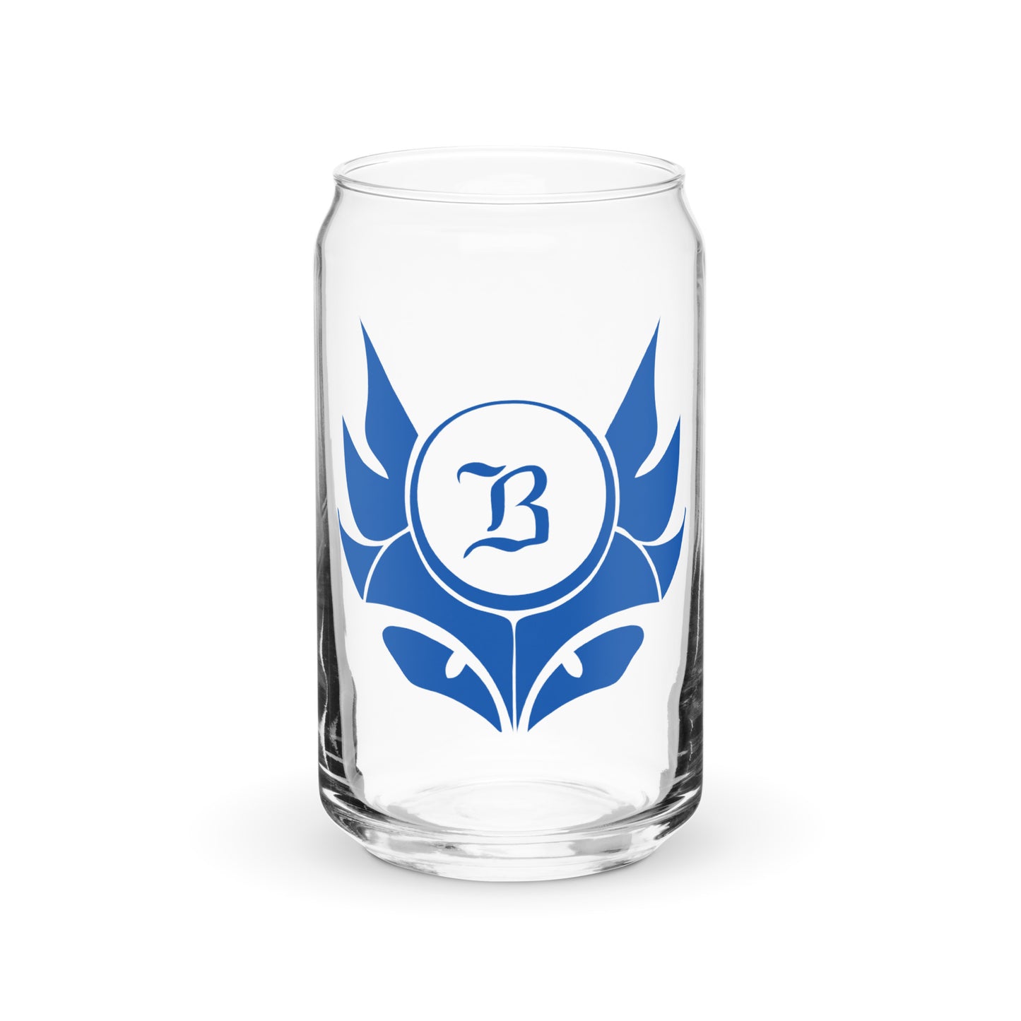 Banshee Logo - Can-shaped glass