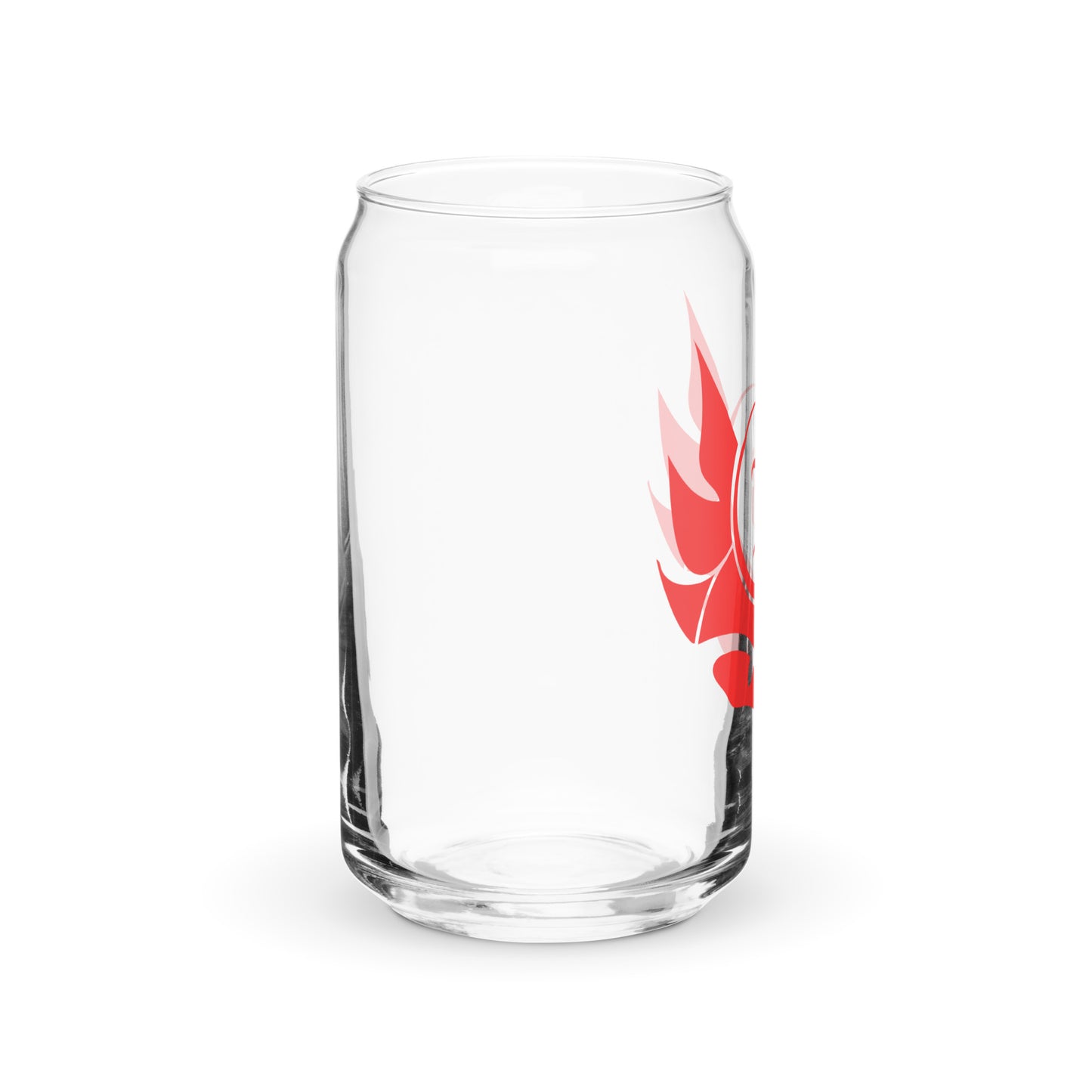 Banshee Logo - Can-shaped glass