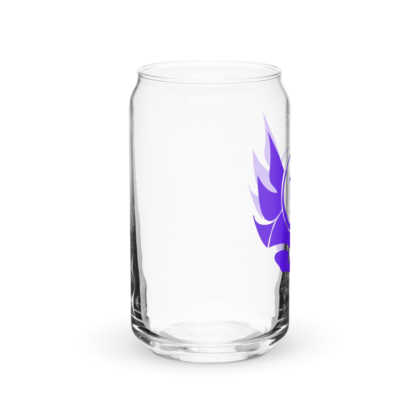 Banshee Logo - Can-shaped glass