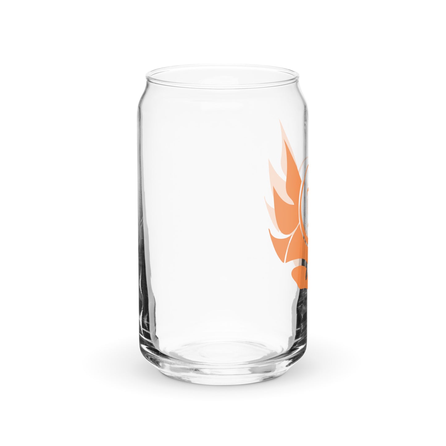 Banshee Logo - Can-shaped glass