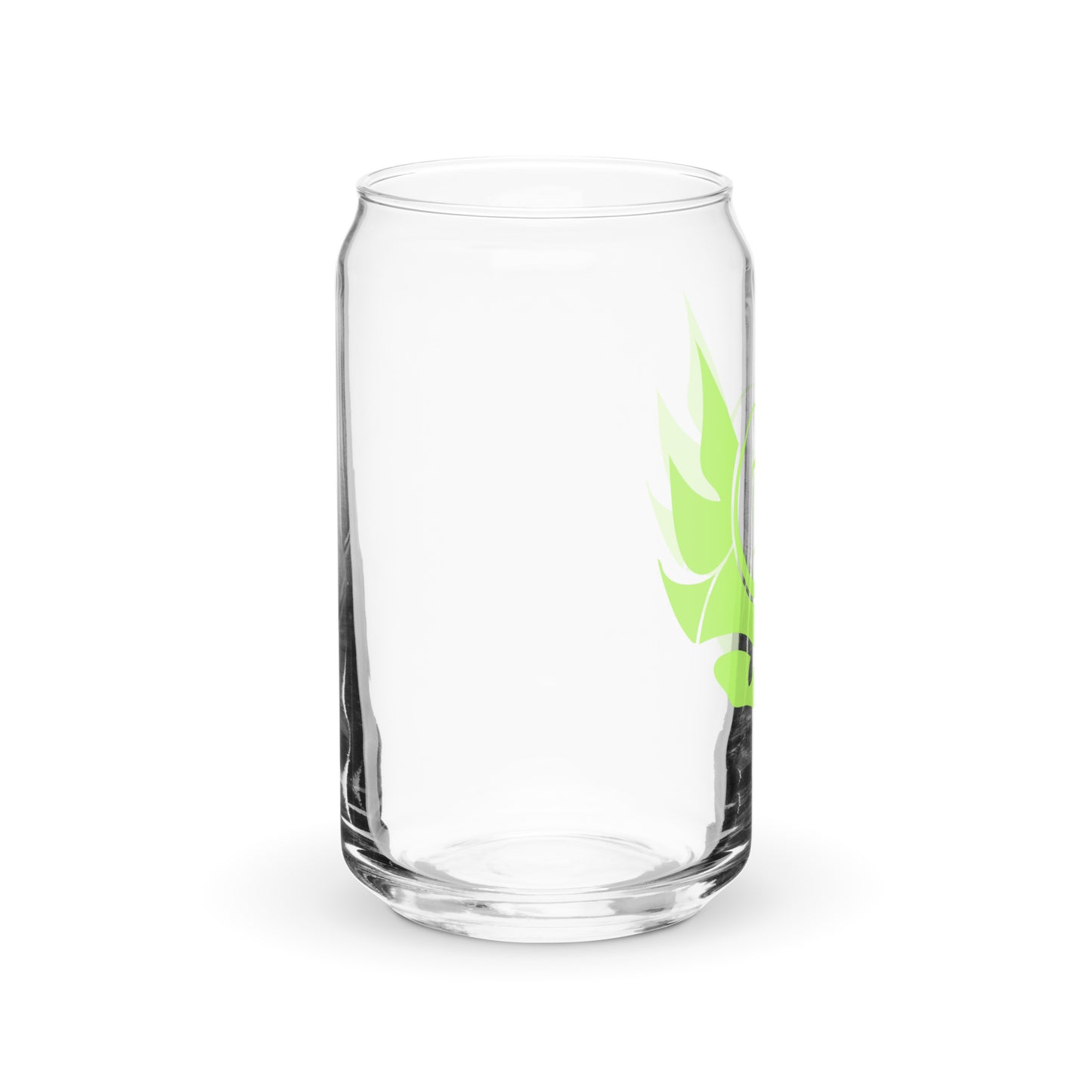 Banshee Logo - Can-shaped glass