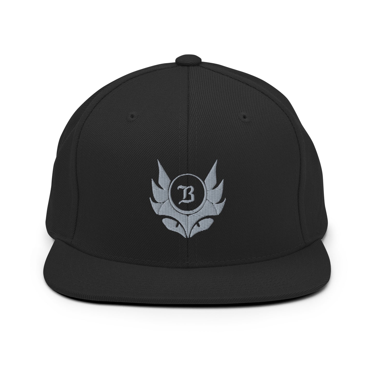 Banshee Stealth Grey Creature Logo - Snapback Hat