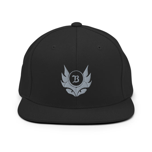 Banshee Stealth Grey Creature Logo - Snapback Hat