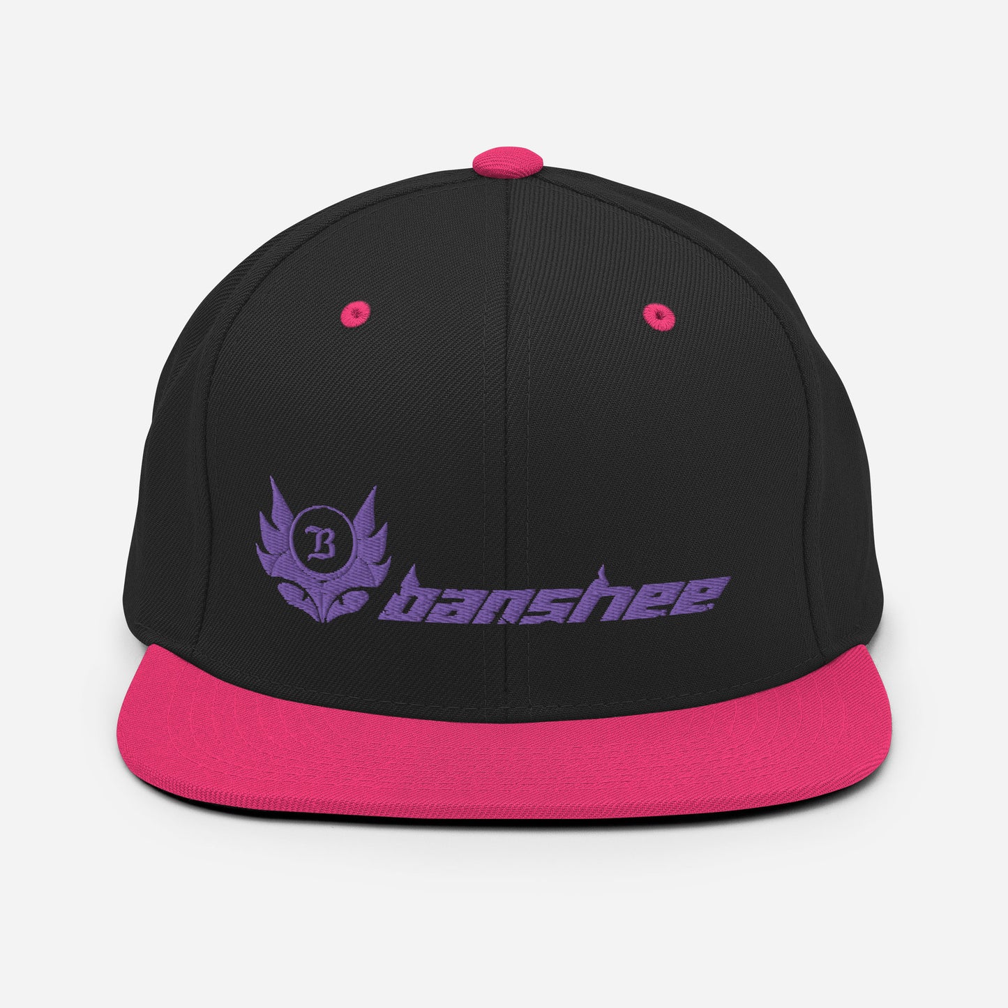 Banshee Purple Logo - Snapback Hat