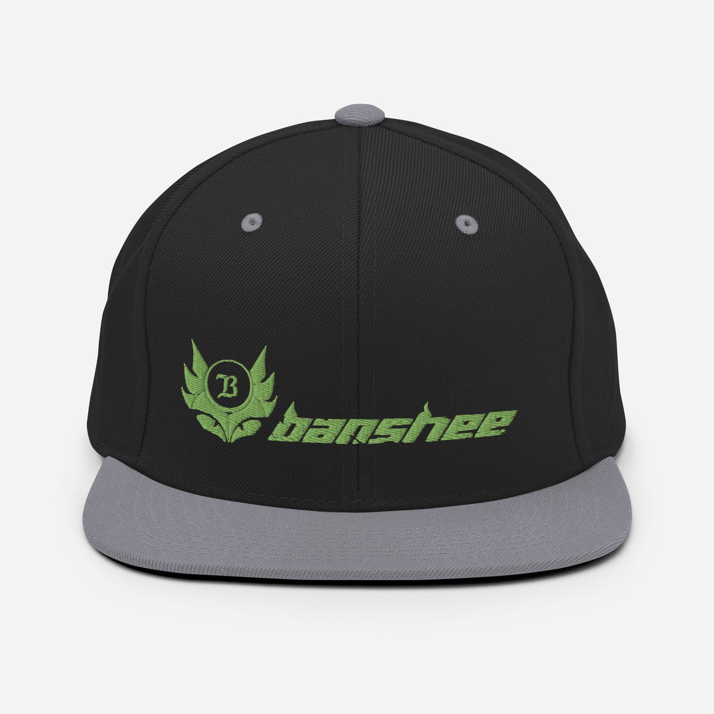 Banshee Lime Green Logo - Snapback Hat