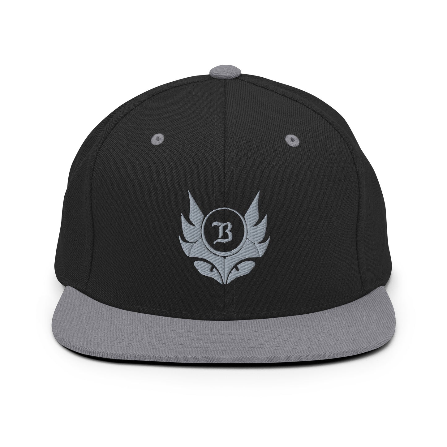 Banshee Stealth Grey Creature Logo - Snapback Hat