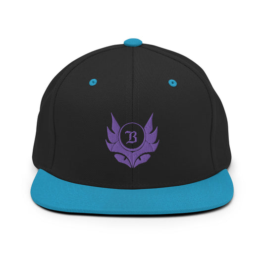 Banshee Purple Creature Logo - Snapback Hat