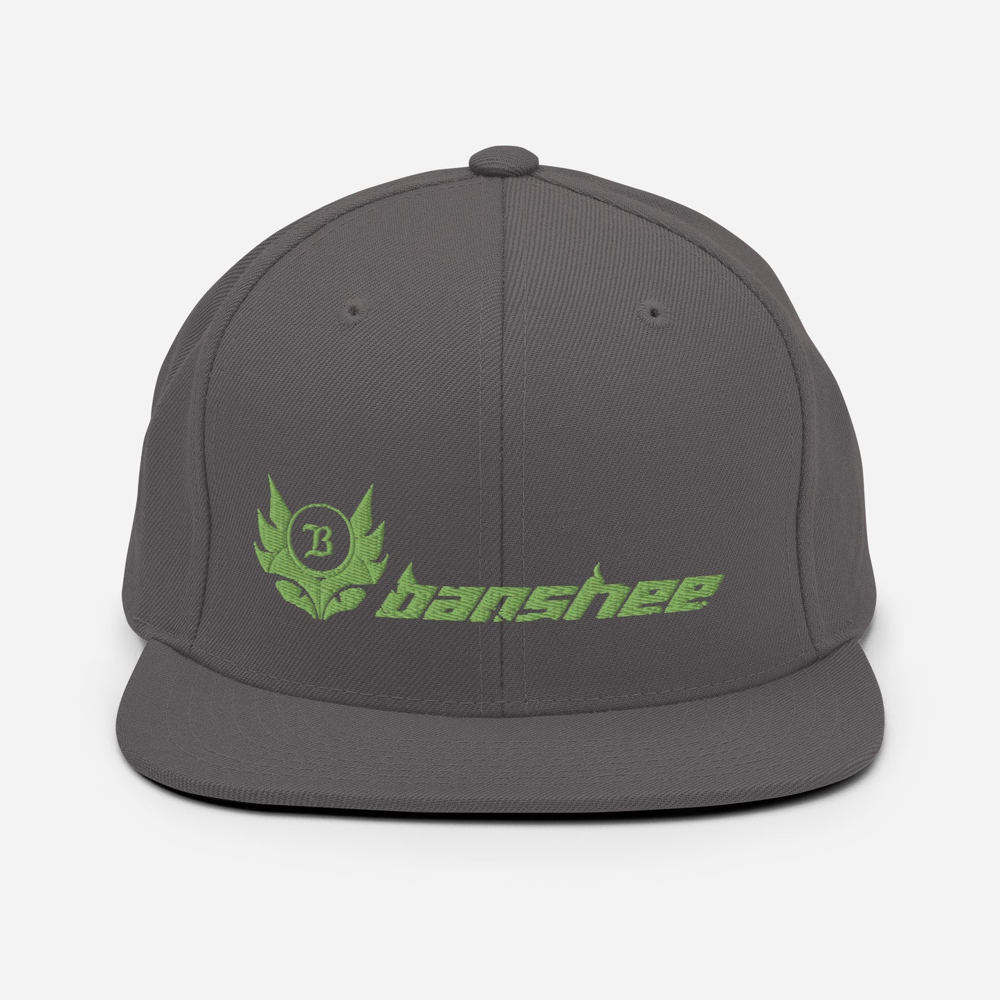 Banshee Lime Green Logo - Snapback Hat