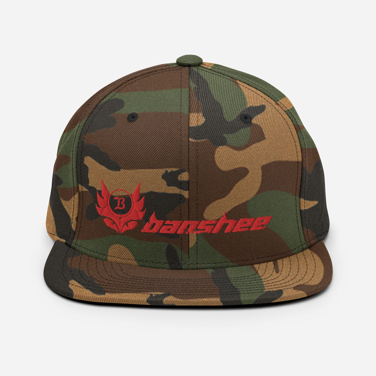 Banshee Red Logo - Snapback Hat