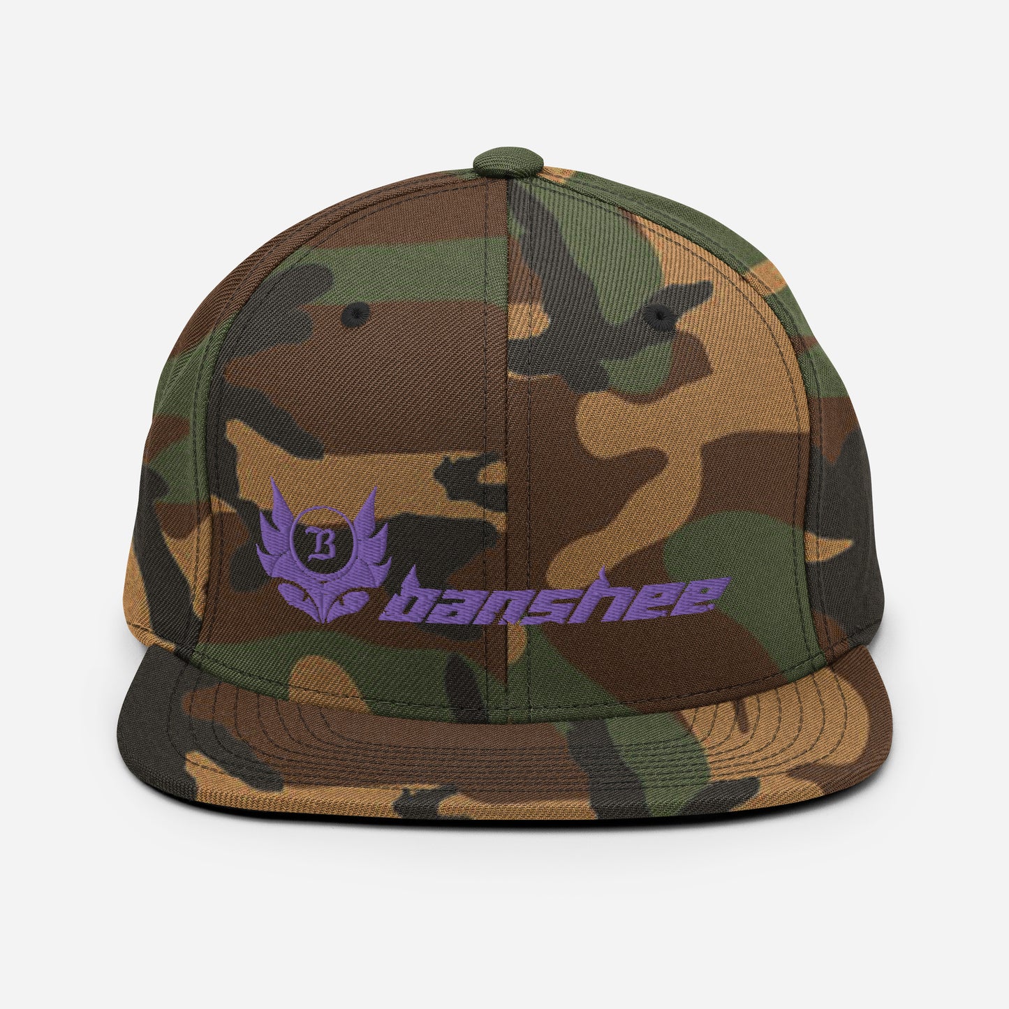 Banshee Purple Logo - Snapback Hat