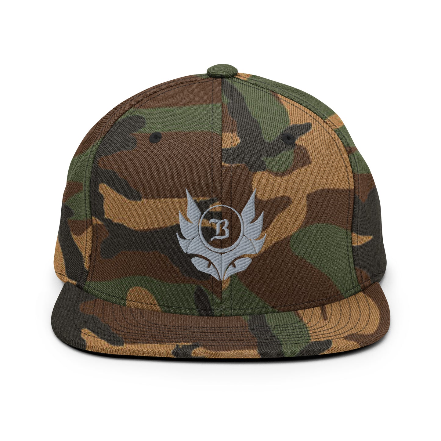 Banshee Stealth Grey Creature Logo - Snapback Hat