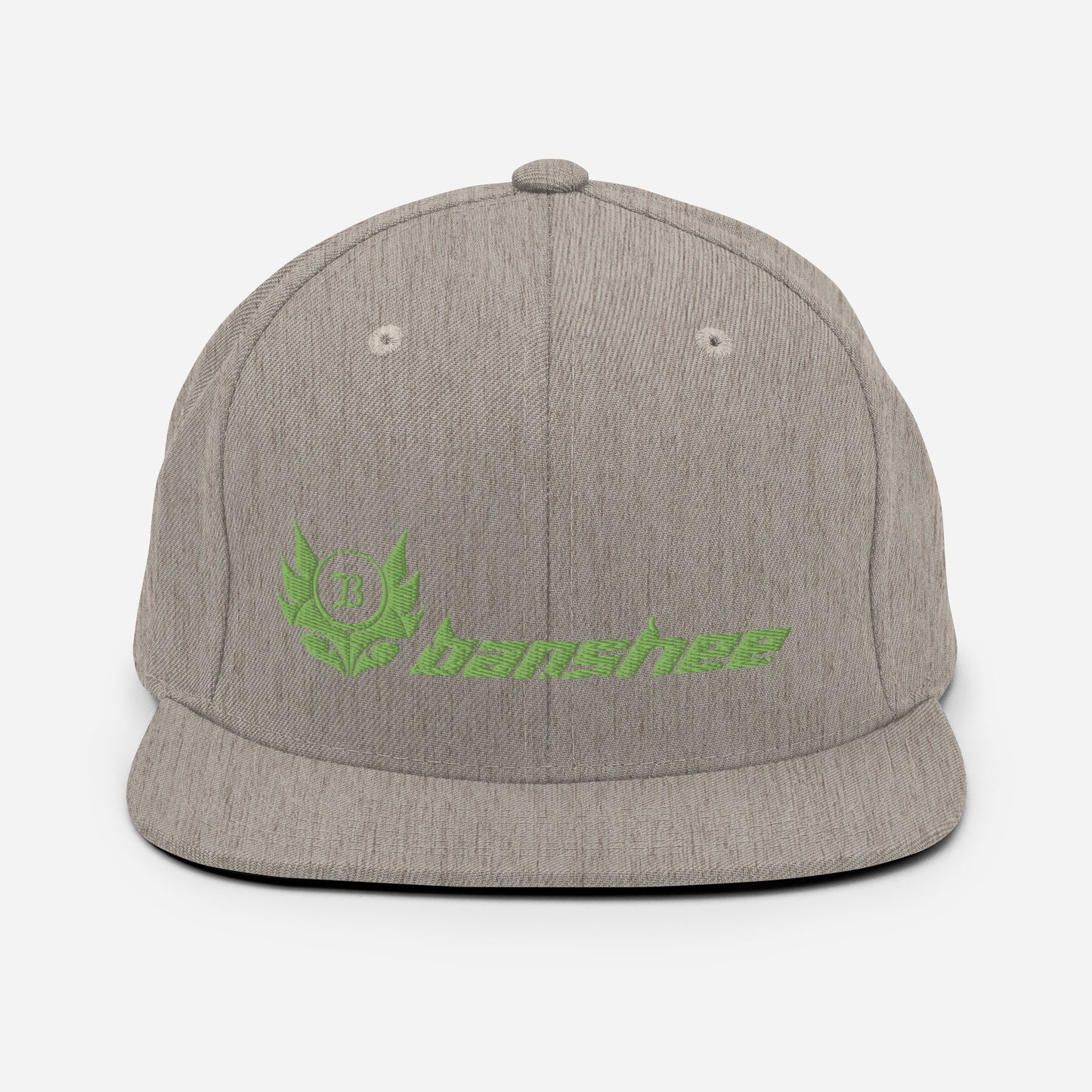 Banshee Lime Green Logo - Snapback Hat