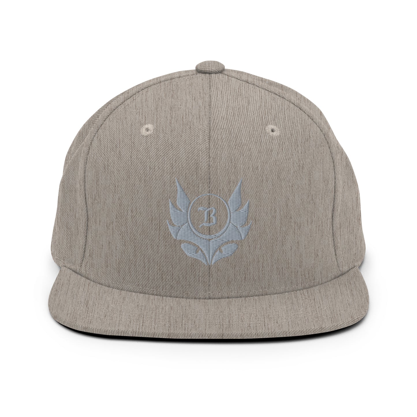 Banshee Stealth Grey Creature Logo - Snapback Hat