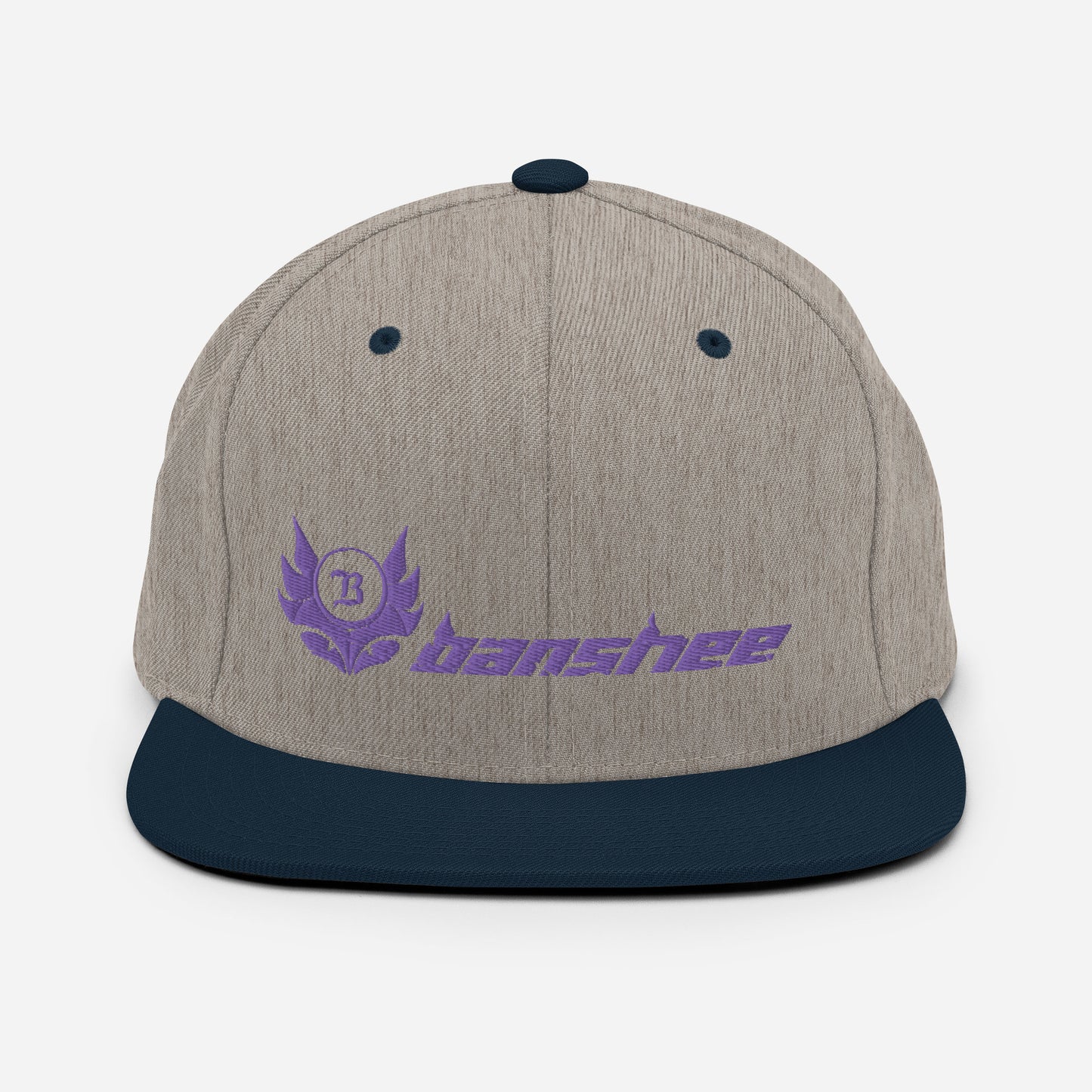 Banshee Purple Logo - Snapback Hat