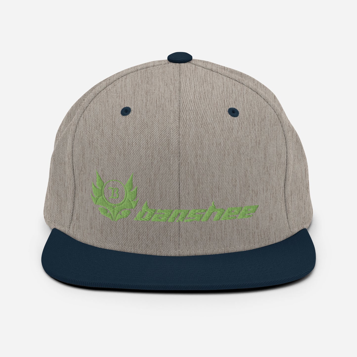 Banshee Lime Green Logo - Snapback Hat