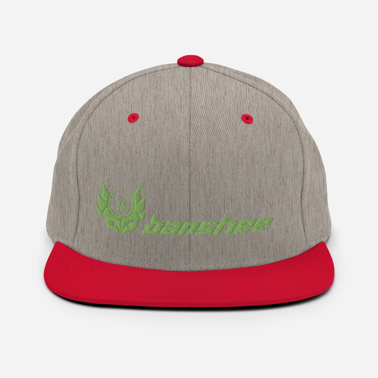 Banshee Lime Green Logo - Snapback Hat