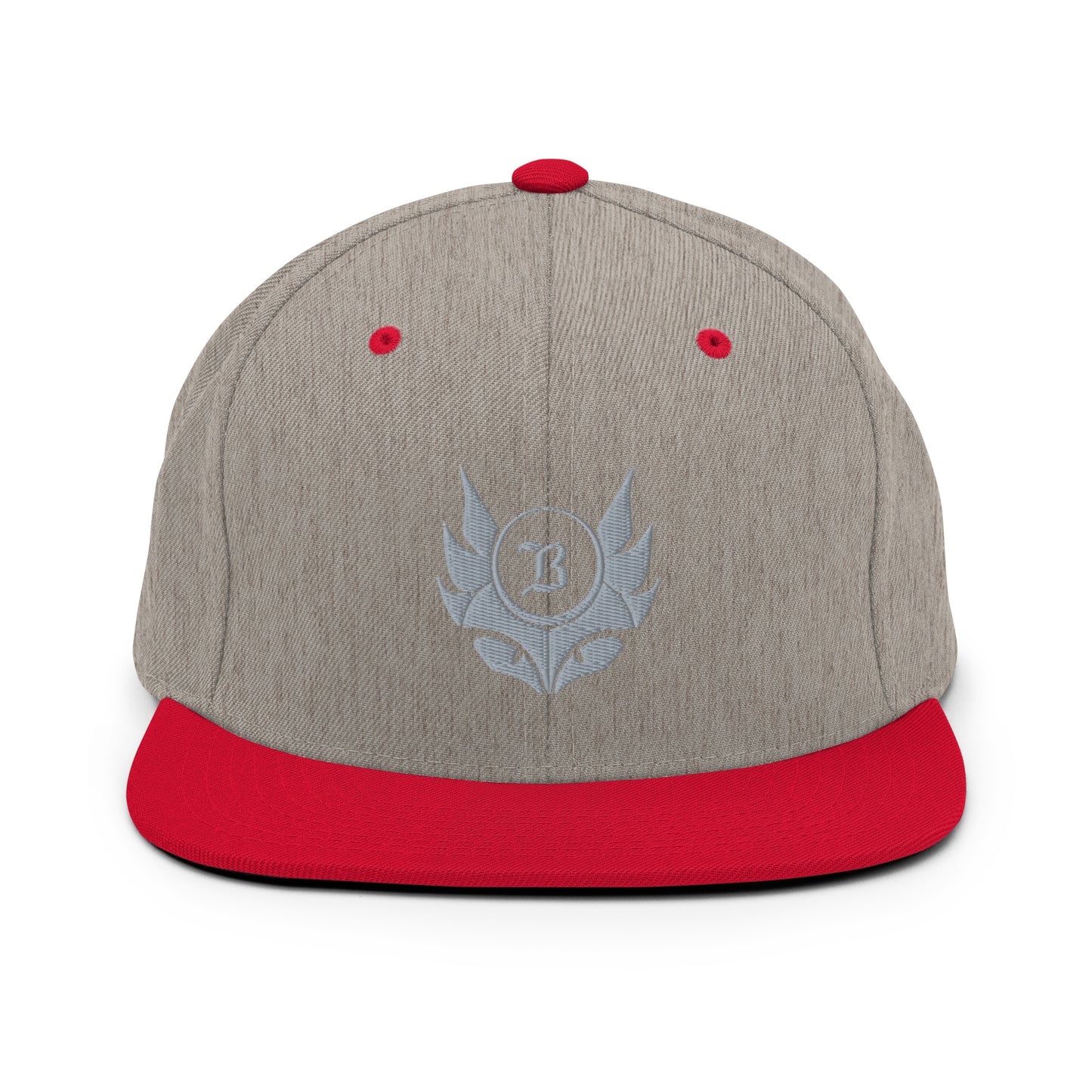 Banshee Stealth Grey Creature Logo - Snapback Hat