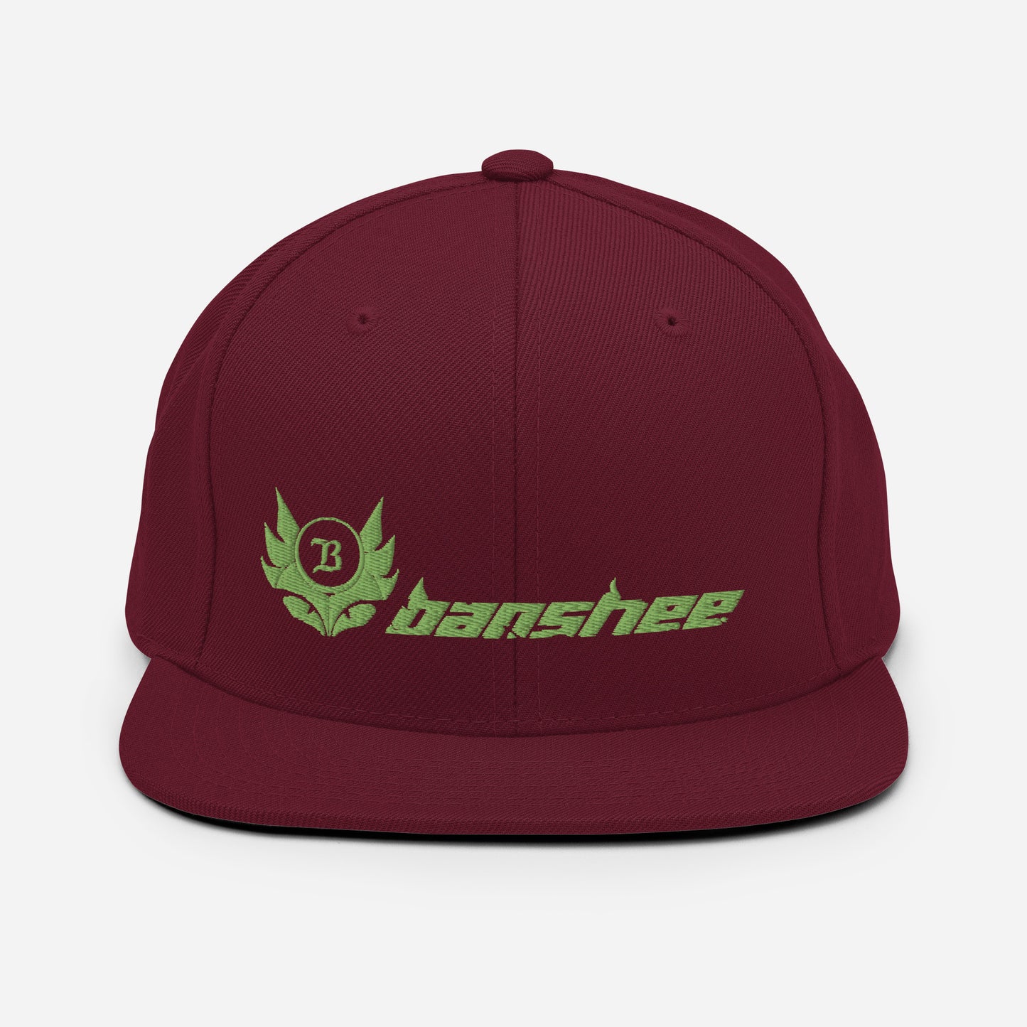 Banshee Lime Green Logo - Snapback Hat