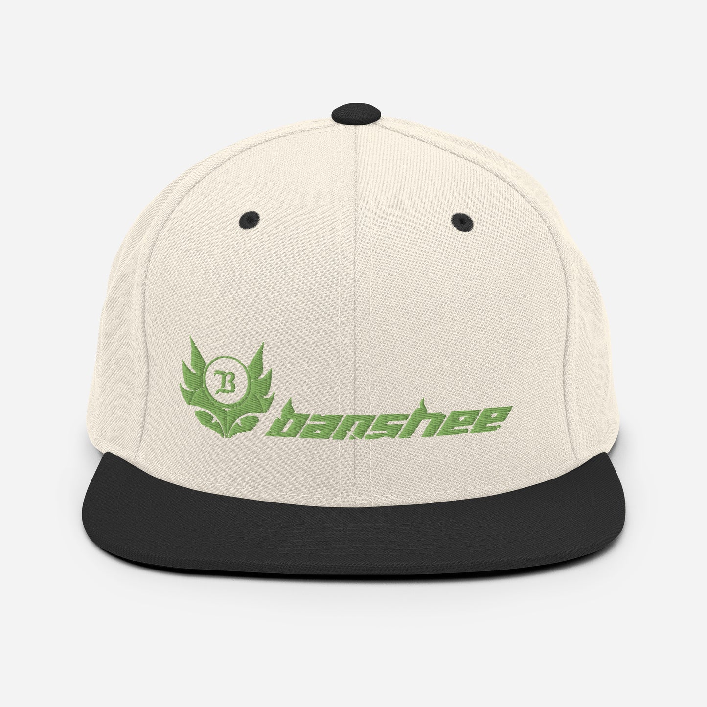 Banshee Lime Green Logo - Snapback Hat