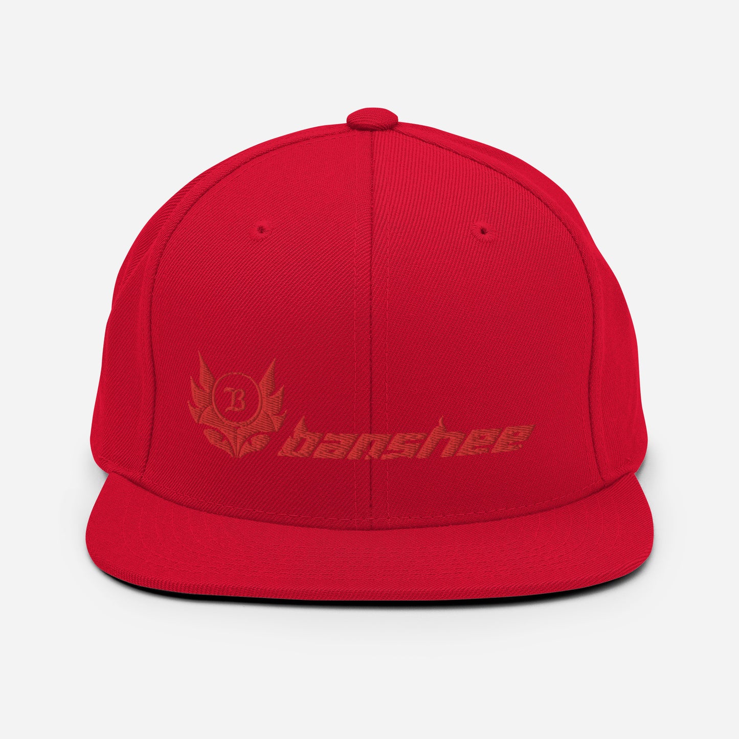 Banshee Red Logo - Snapback Hat