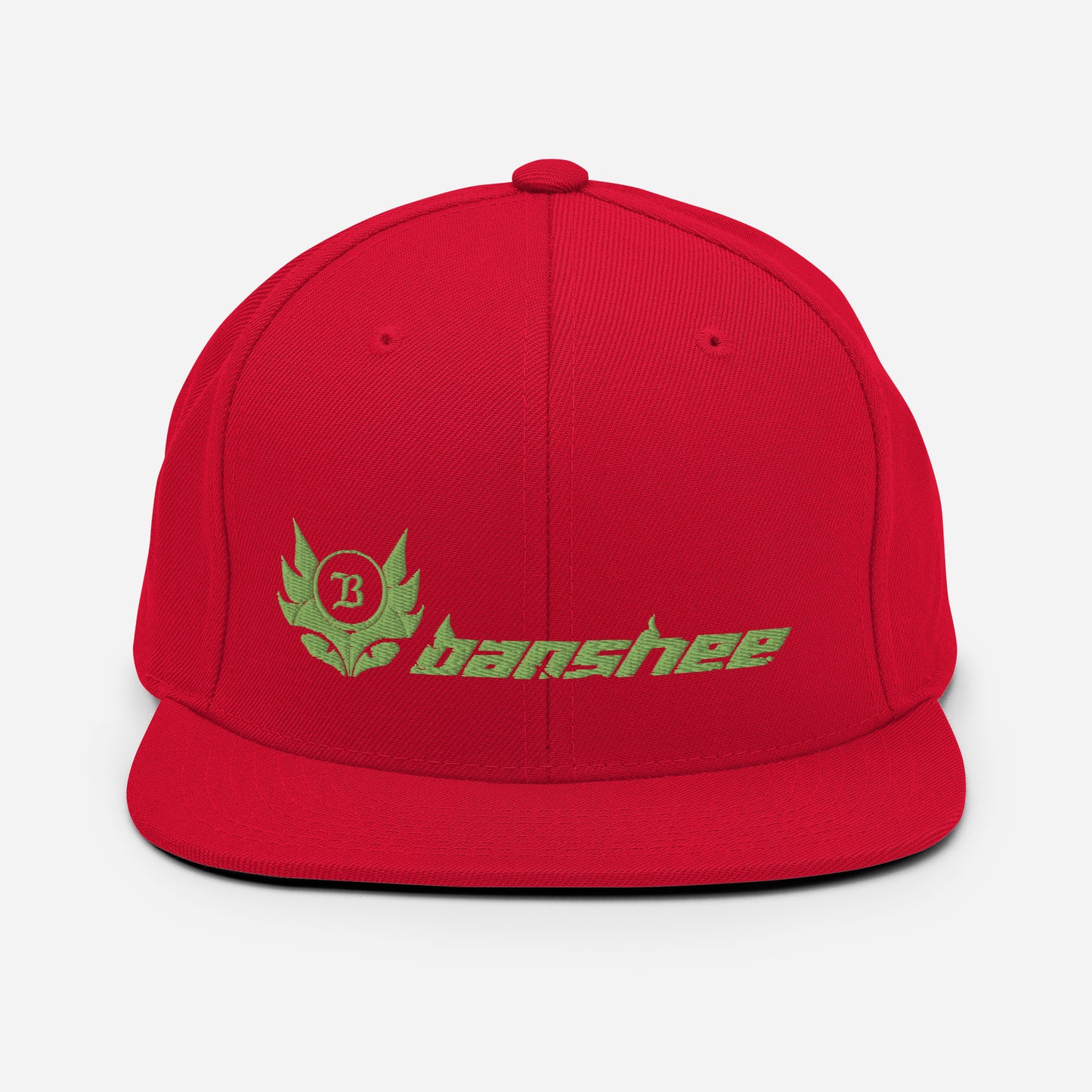 Banshee Lime Green Logo - Snapback Hat