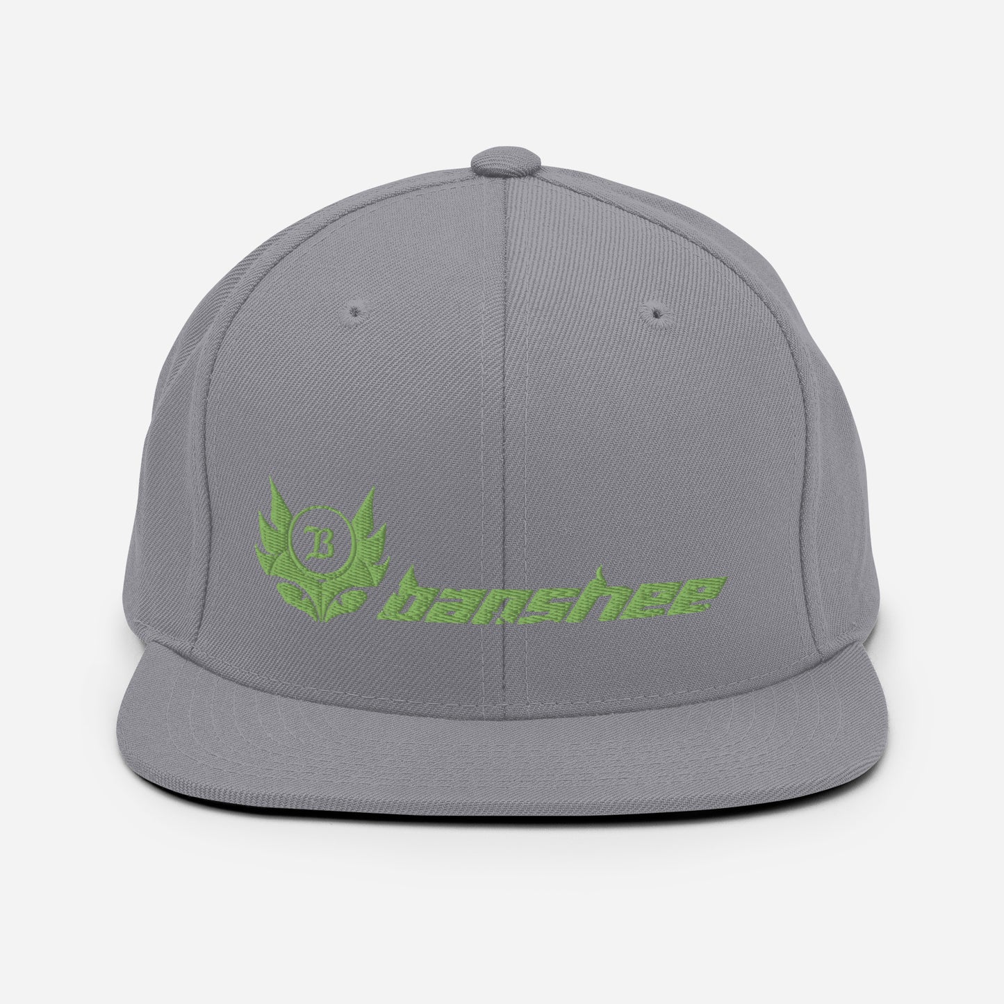 Banshee Lime Green Logo - Snapback Hat