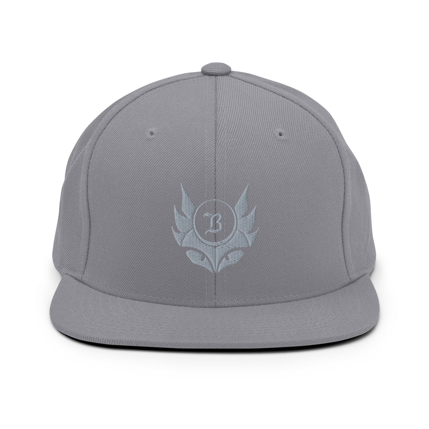 Banshee Stealth Grey Creature Logo - Snapback Hat