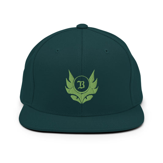 Banshee Lime Creature Logo - Snapback Hat