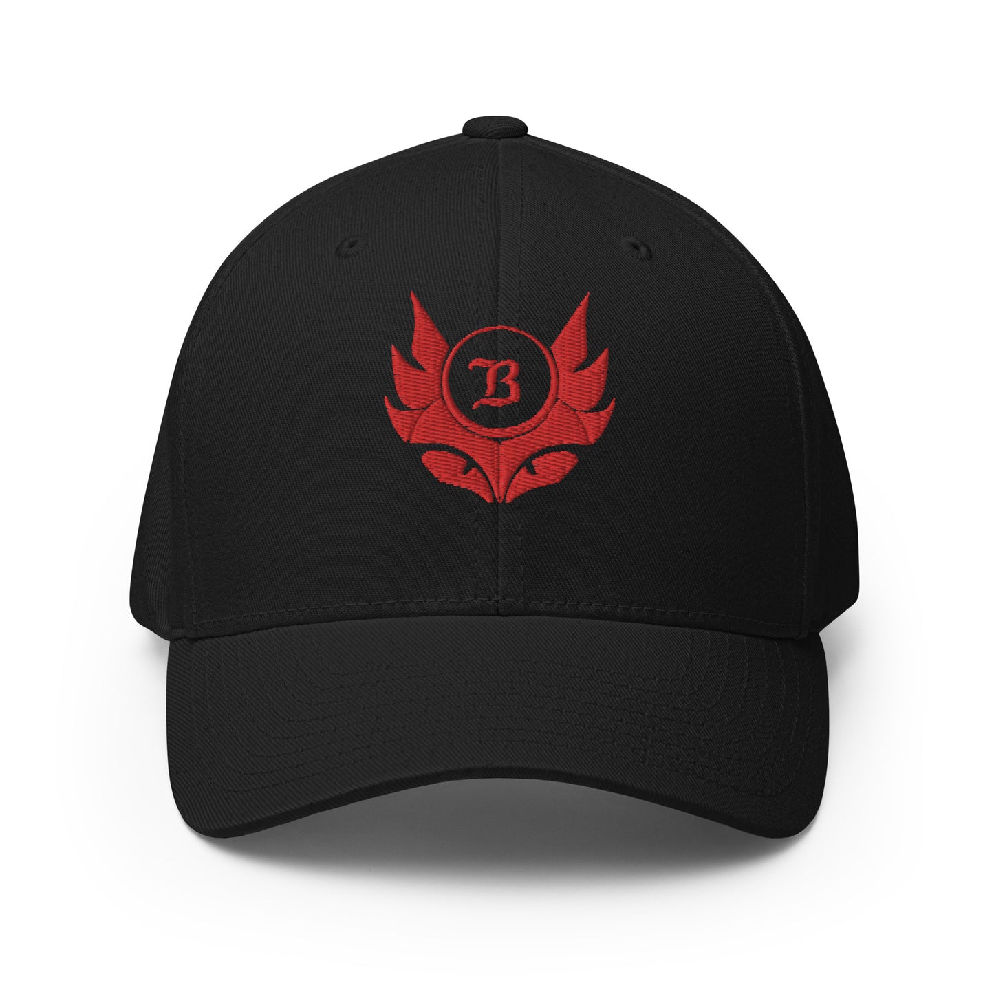 Banshee Red Creature Logo Flexfit Hat