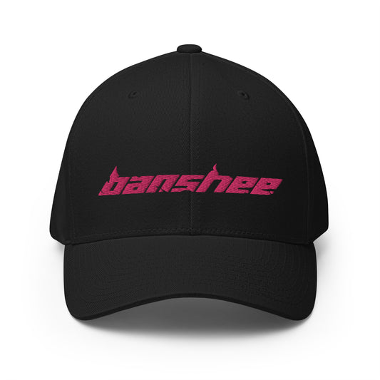 Banshee Pink Logo Flexfit Hat