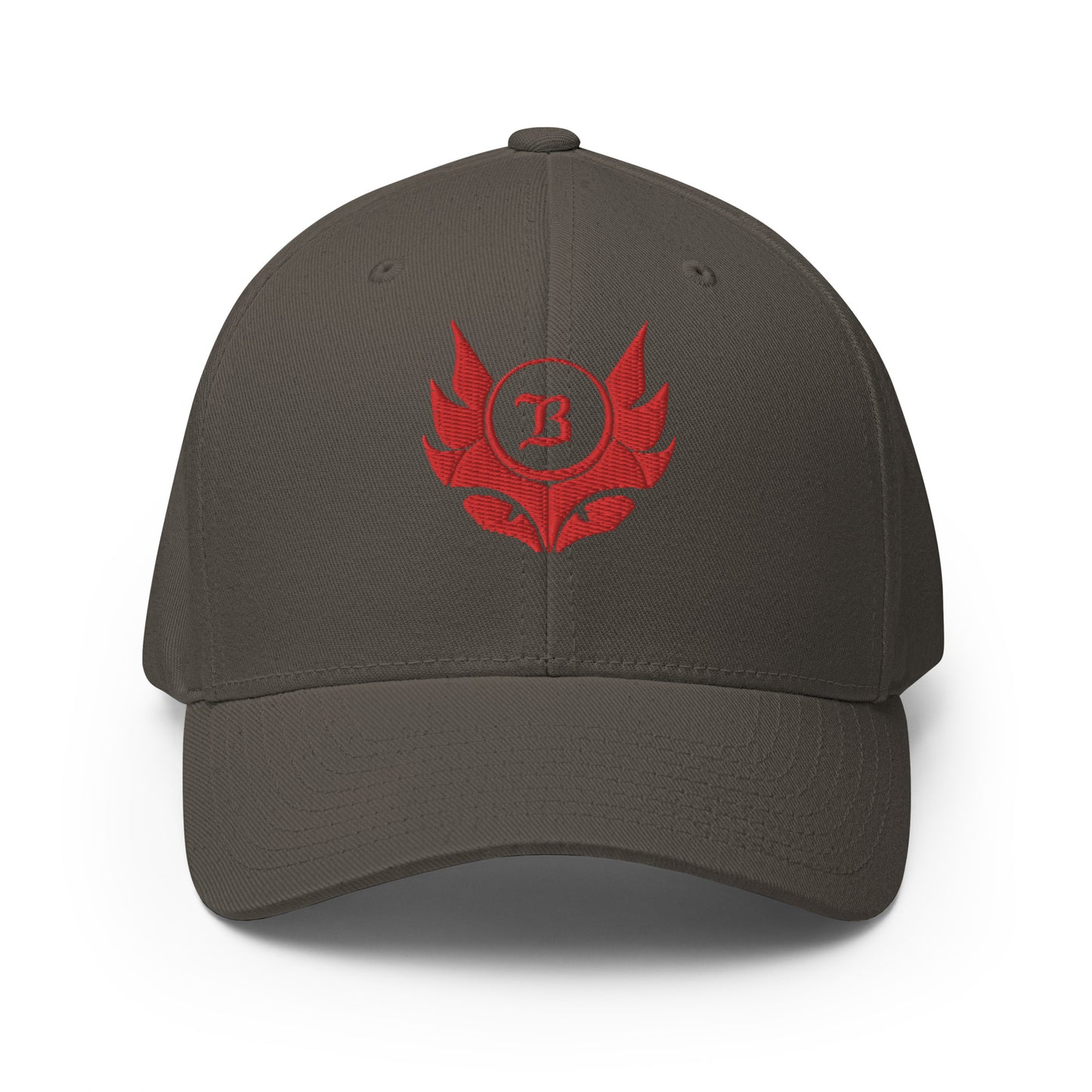 Banshee Red Creature Logo Flexfit Hat